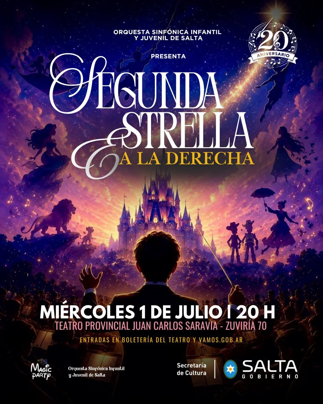 💫Nos volvemos a encontrar en el escenario para vivir una noche mágica con nuestro concierto ina