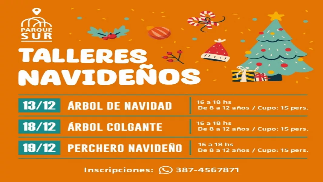 99097-se-realizaran-talleres-navidenios-en-el-parque-sur